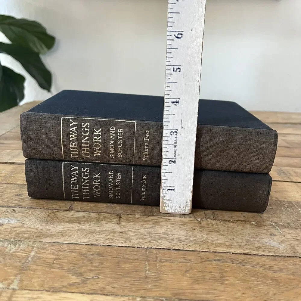 The Way Things Work Volume 1 & 2 Simon & Schuster 1967-1971 Science Technology
